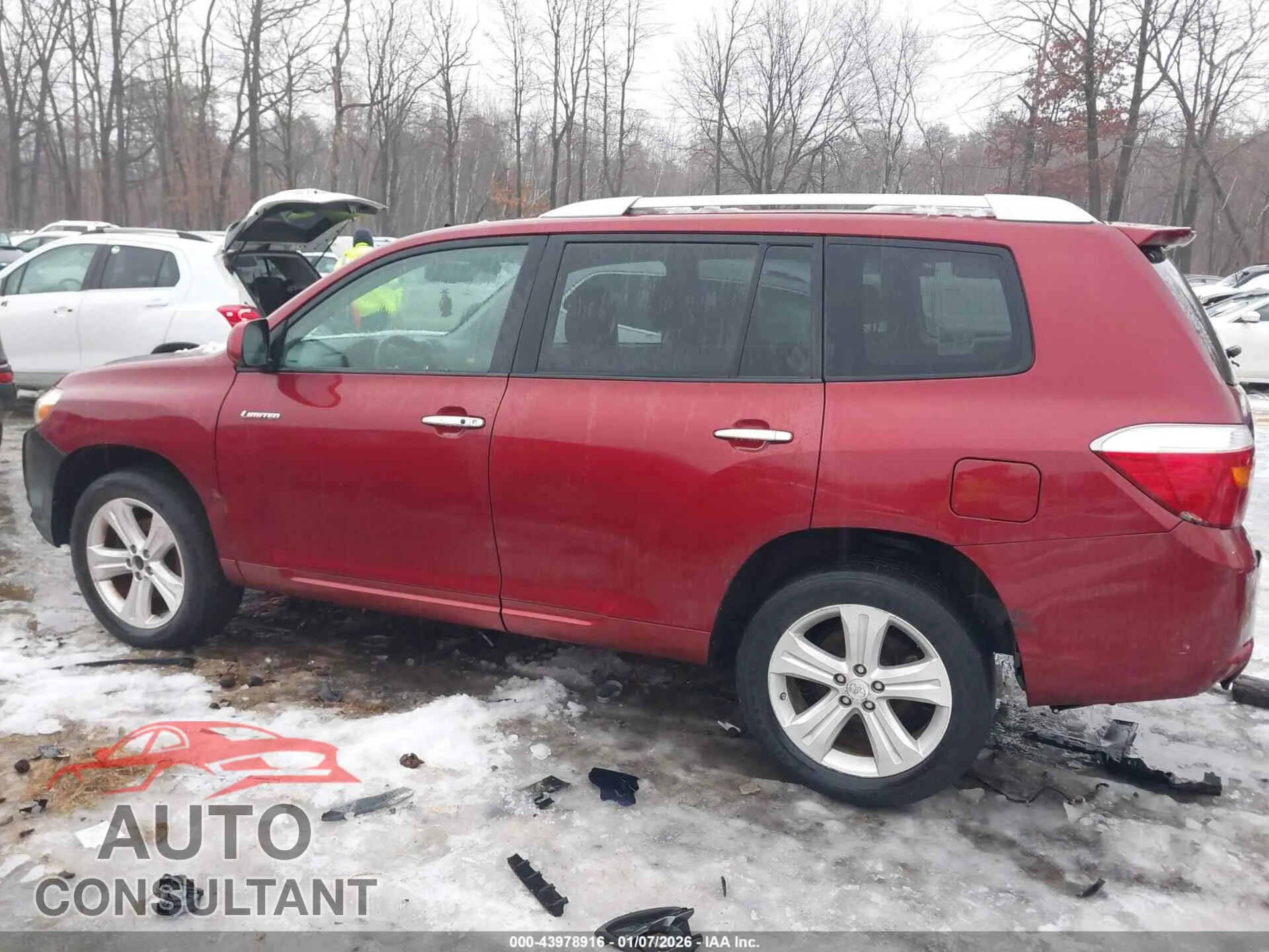 2009 TOYOTA HIGHLANDER Damaged VIN JTEES42A392150713 – photo 13