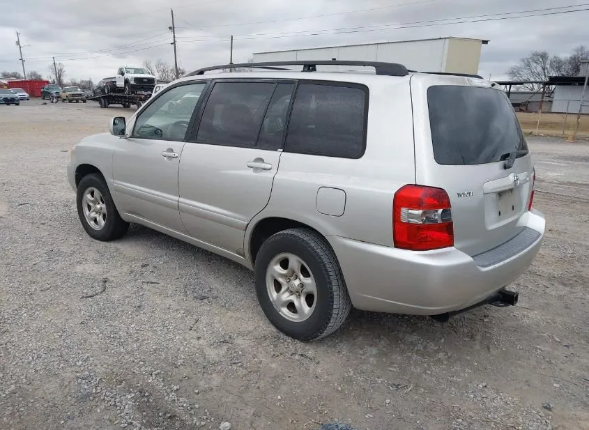 2005 TOYOTA Highlander Used VIN JTEGD21A250115806 – rear exterior