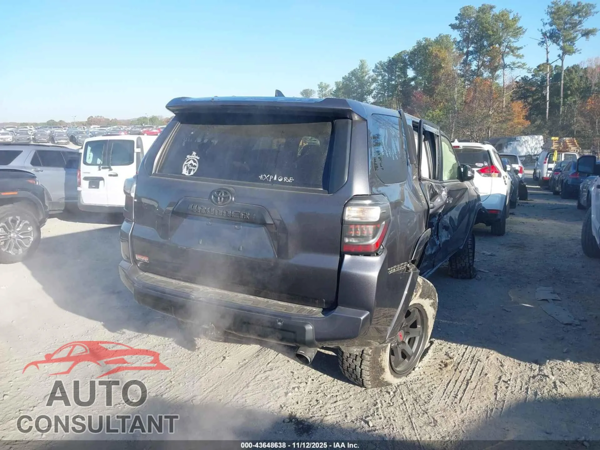 2023 TOYOTA 4RUNNER Damaged VIN JTERU5JR0P6204256 – dashboard