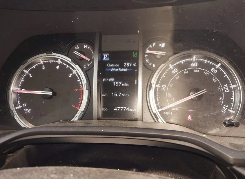 2023 TOYOTA 4Runner Used VIN JTESU5JR0P6094102 – engine bay