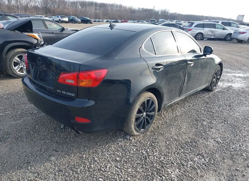 2008 LEXUS IS Used VIN JTHCK262285023661 – rear exterior