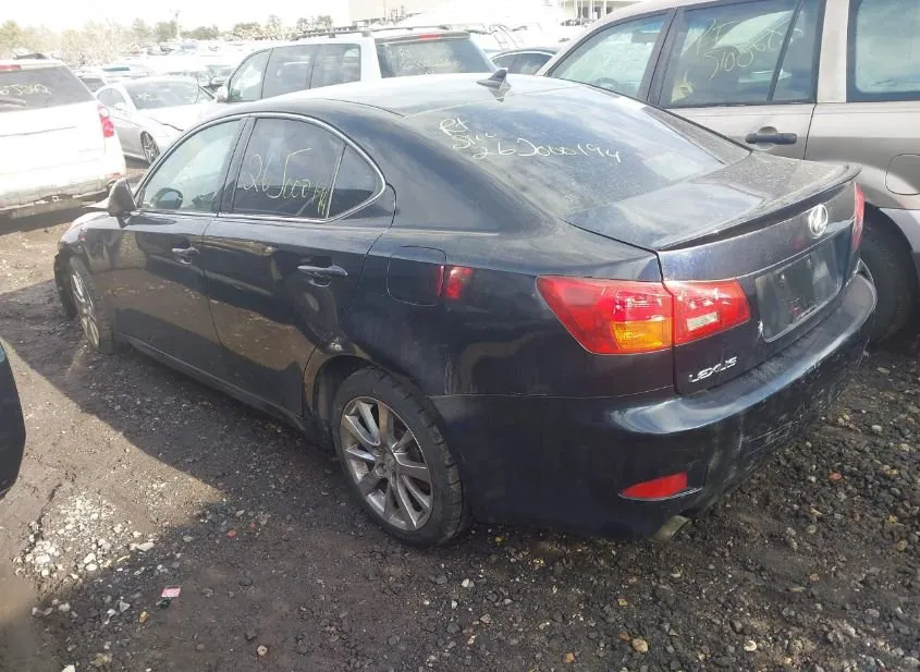 2007 LEXUS IS Used VIN JTHCK262575015553 – rear exterior