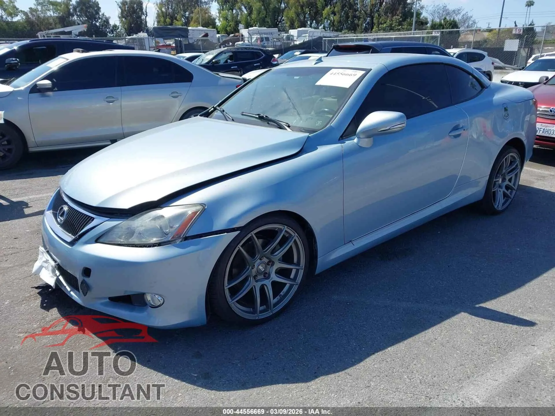 2010 LEXUS IS 250C Used VIN JTHFF2C27A2510836 – rear exterior