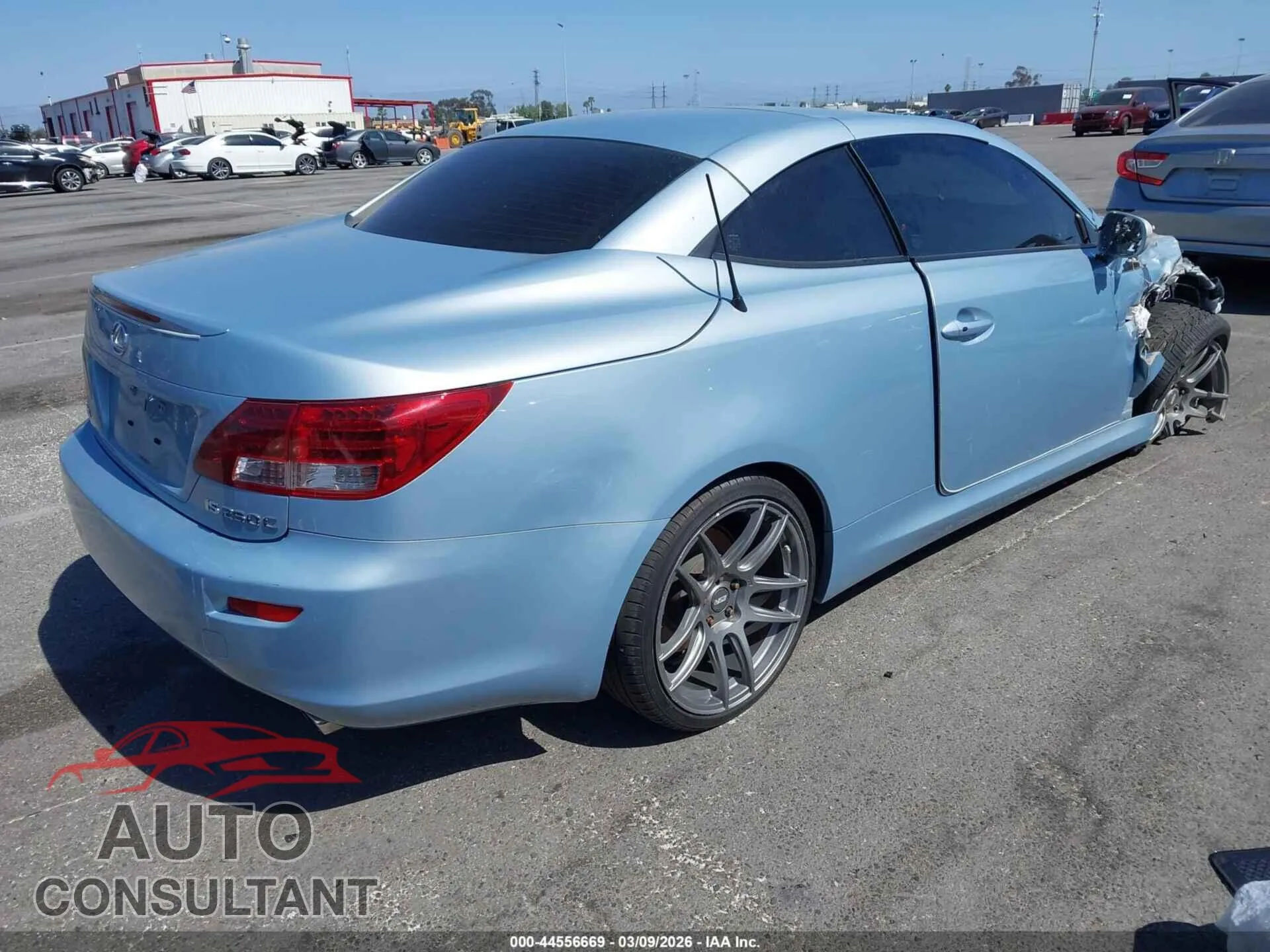 2010 LEXUS IS 250C Used VIN JTHFF2C27A2510836 – dashboard