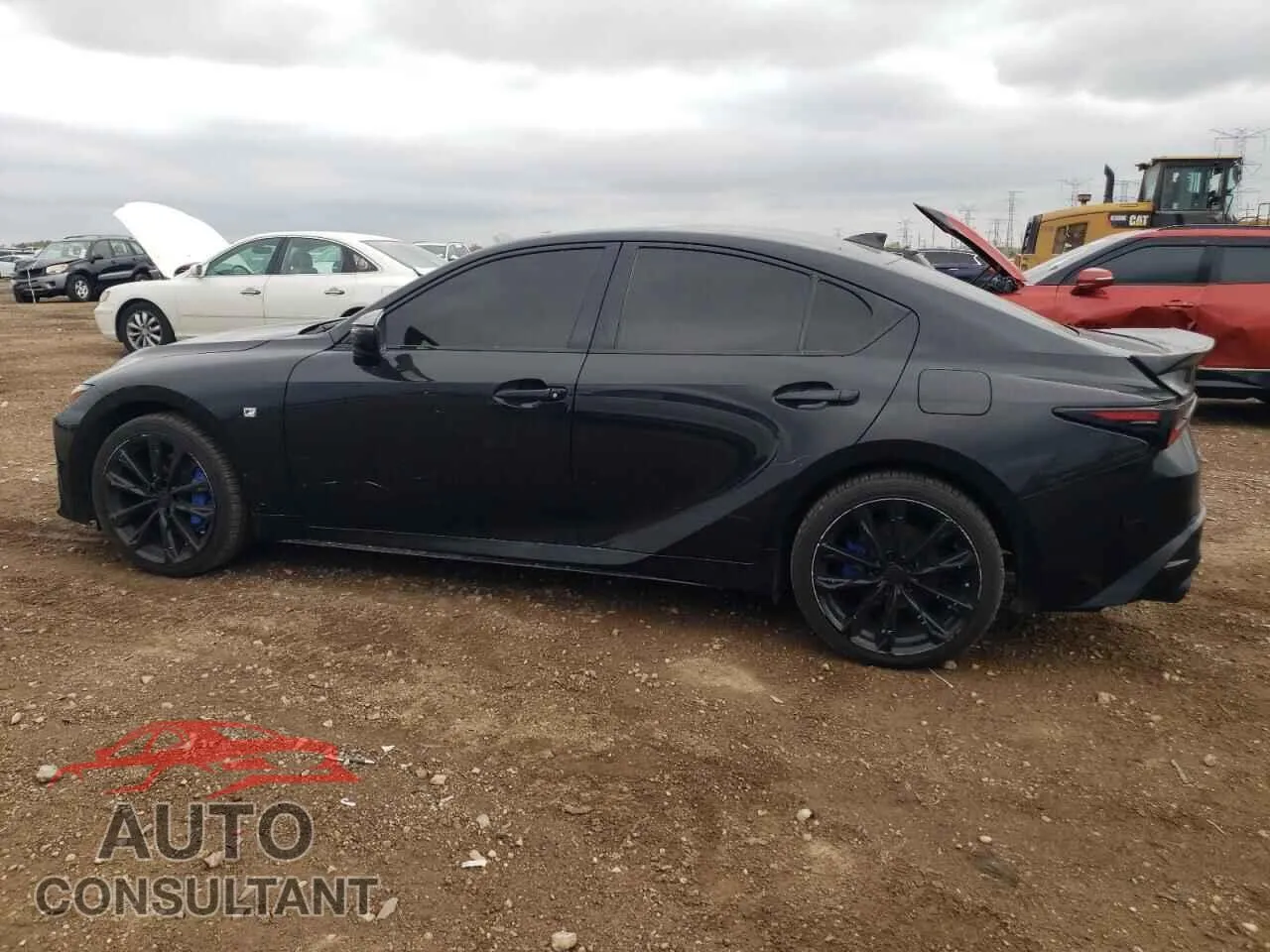 2021 LEXUS IS 350 F S Damaged VIN JTHGZ1E23M5020402 – rear exterior