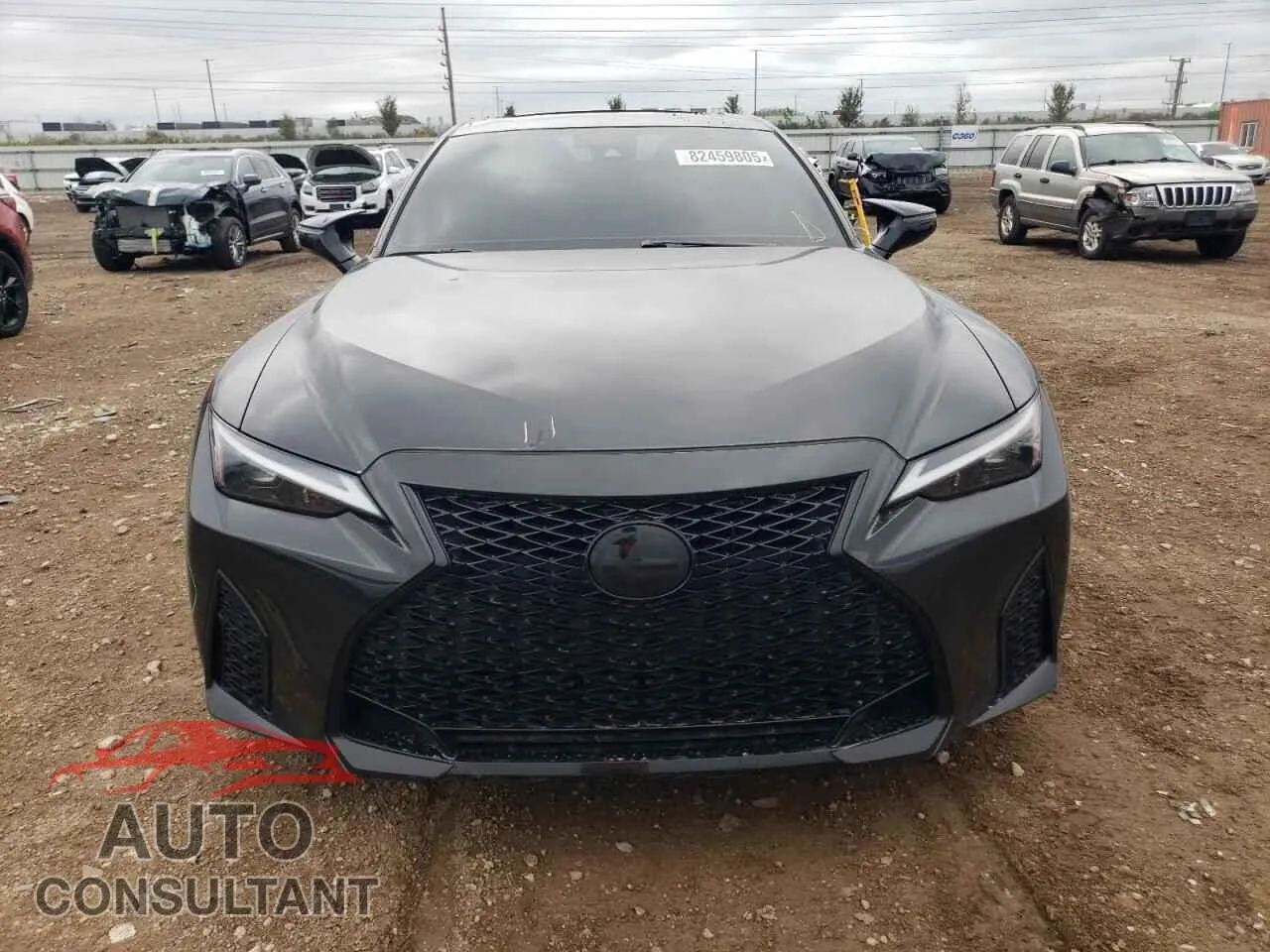 2021 LEXUS IS 350 F S Damaged VIN JTHGZ1E23M5020402 – interior seats