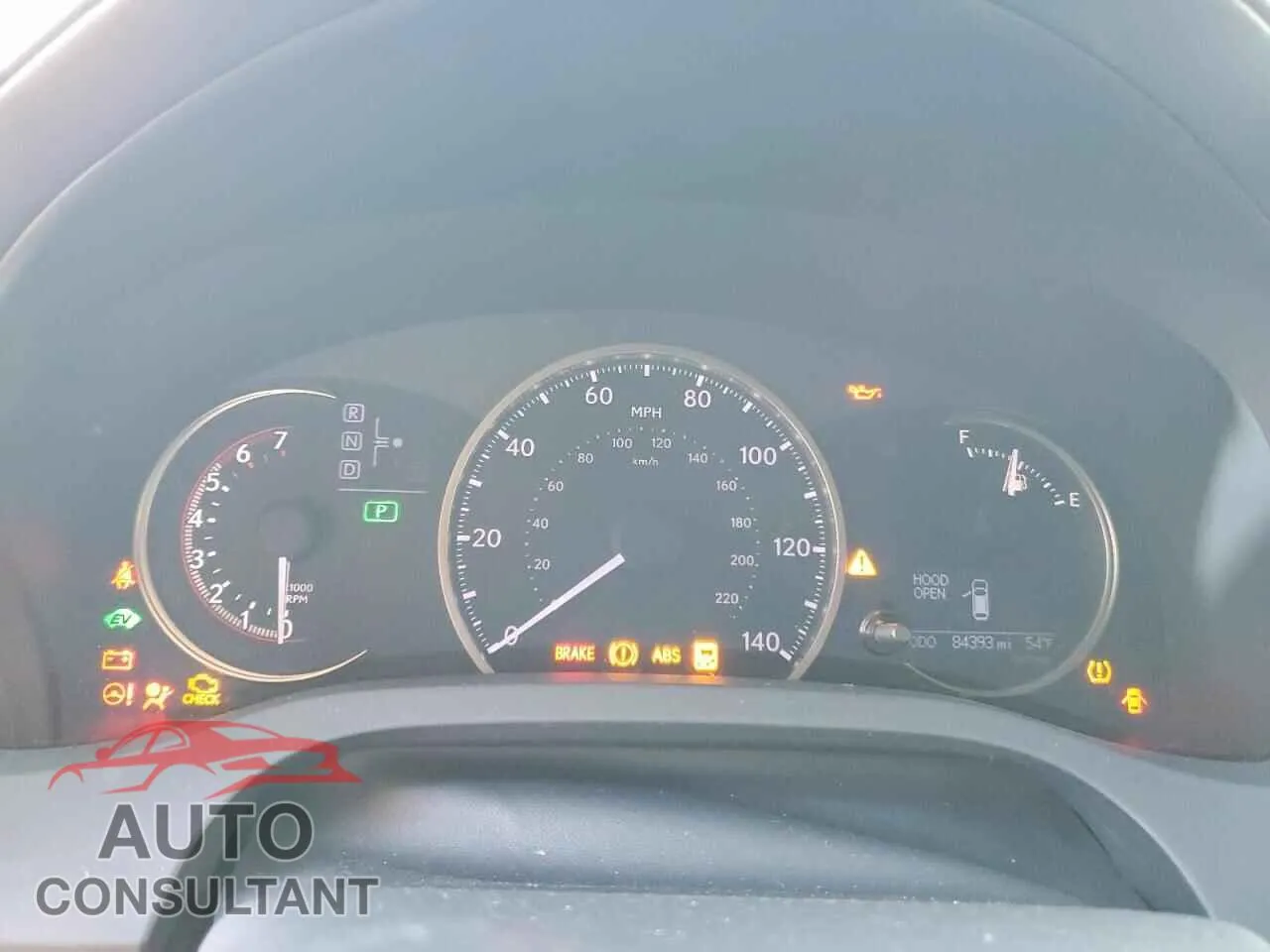 2014 LEXUS CT 200 Damaged VIN JTHKD5BH3E2193123 – trunk area