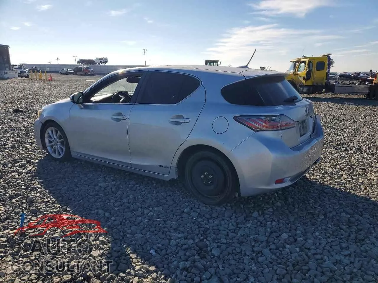 2013 LEXUS CT 200 Damaged VIN JTHKD5BH4D2157603 – rear exterior