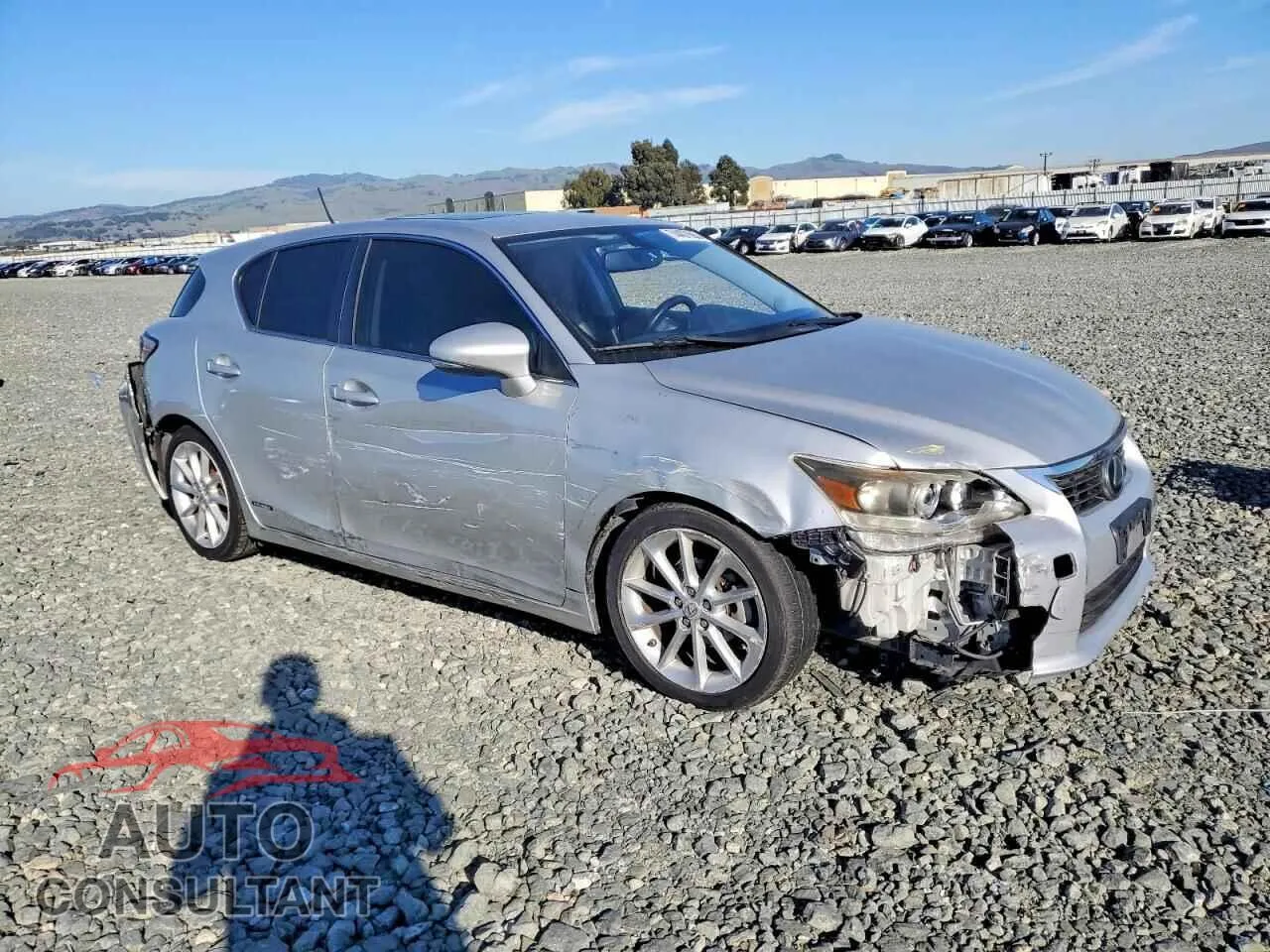 2013 LEXUS CT 200 Damaged VIN JTHKD5BH4D2157603 – dashboard