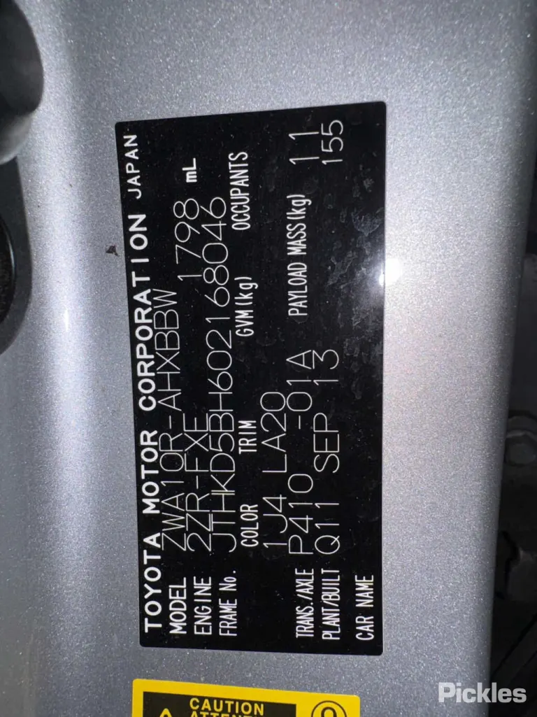 2013 Lexus CT Damaged VIN JTHKD5BH602168046 – photo 13