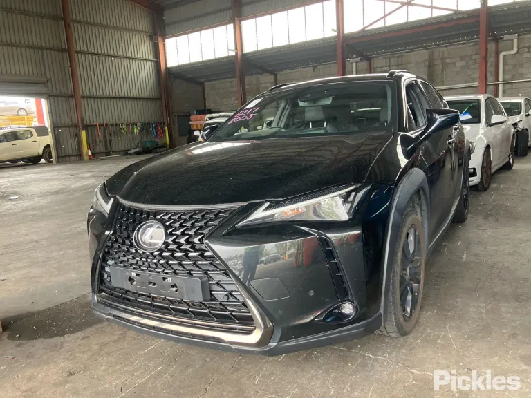 2021 Lexus UX Damaged VIN JTHY35BH302040019 – side profile