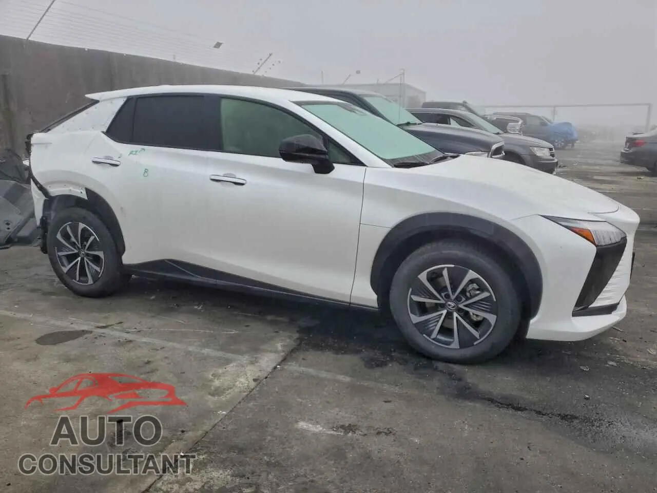 2025 LEXUS RZ 300E Damaged VIN JTJABABBXSA012413 – dashboard