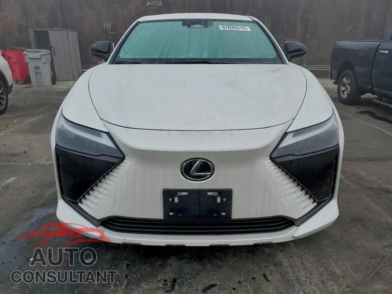 2025 LEXUS RZ 300E Damaged VIN JTJABABBXSA012413 – interior seats