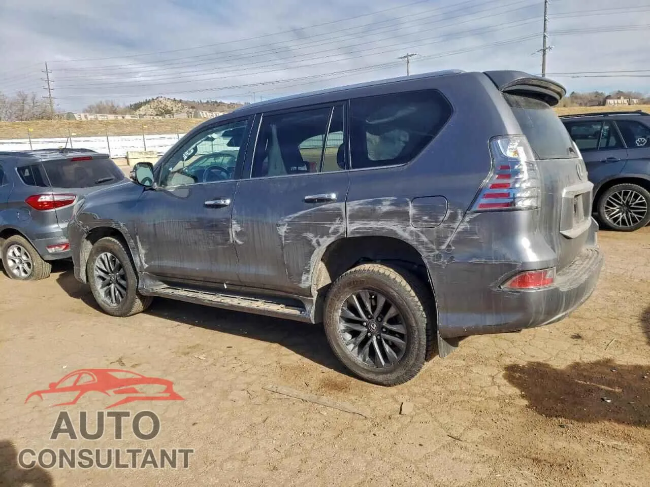 2023 LEXUS GX Damaged VIN JTJAM7BX7P5356466 – rear exterior