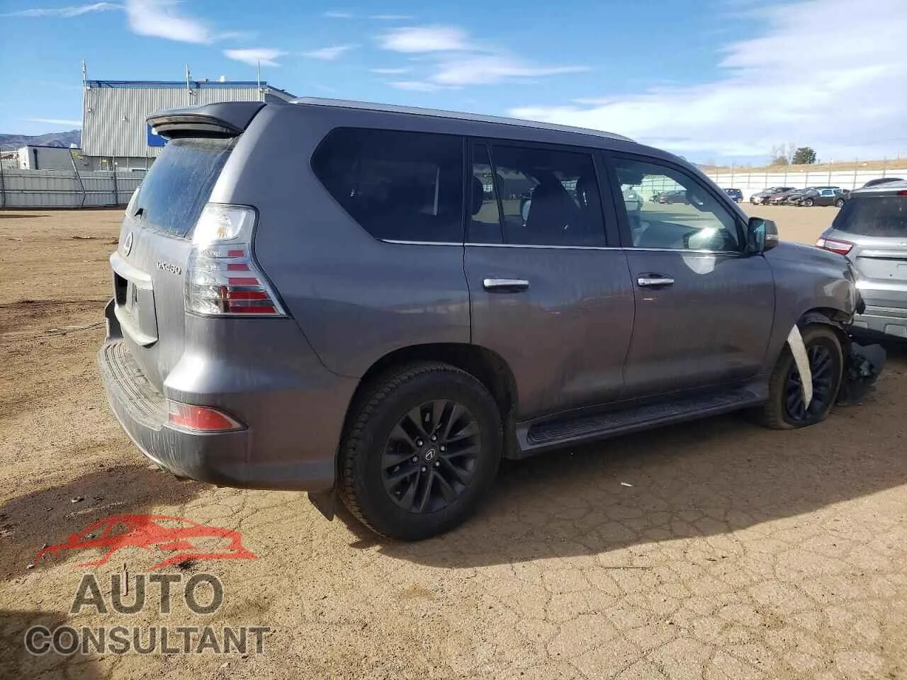 2023 LEXUS GX Damaged VIN JTJAM7BX7P5356466 – side profile