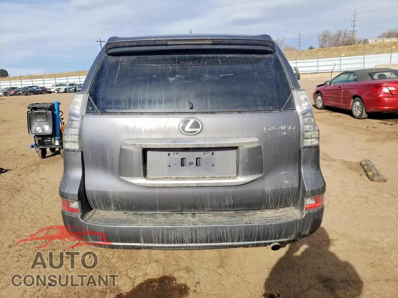 2023 LEXUS GX Damaged VIN JTJAM7BX7P5356466 – engine bay