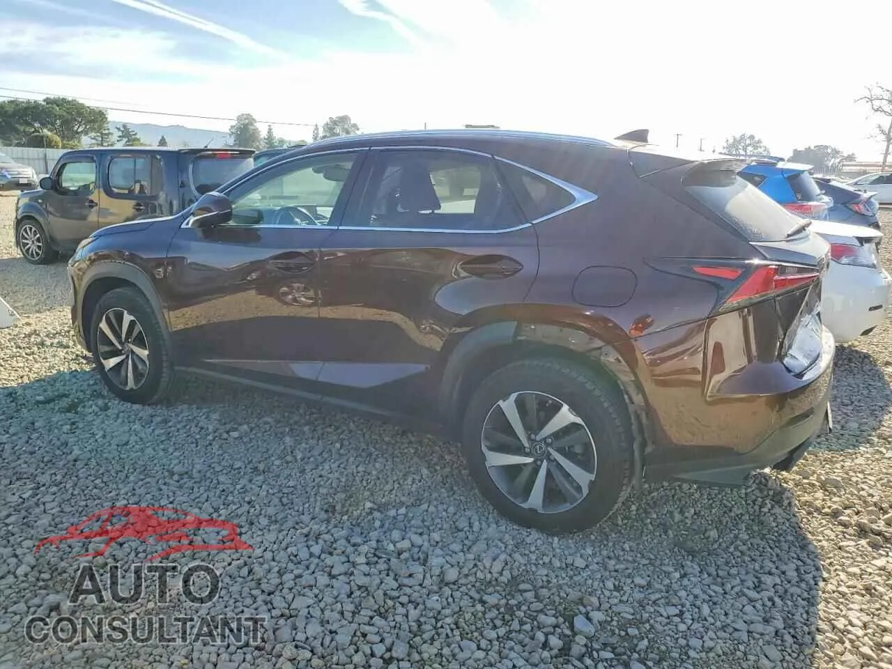 2018 LEXUS NX Damaged VIN JTJBARBZ1J2160896 – rear exterior