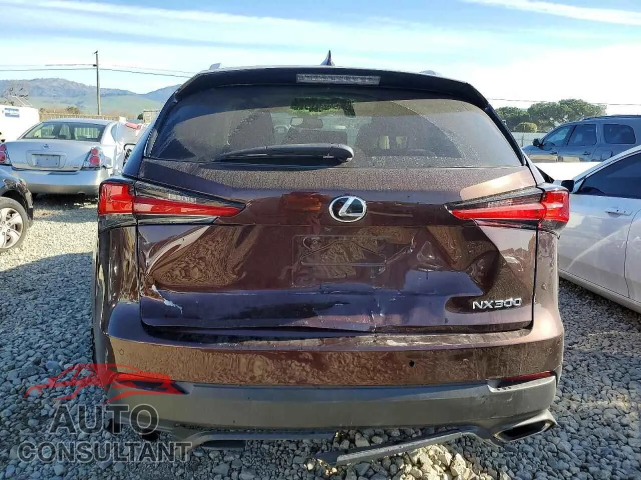 2018 LEXUS NX Damaged VIN JTJBARBZ1J2160896 – engine bay
