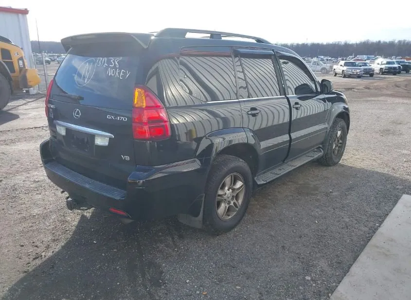 2007 LEXUS GX Used VIN JTJBT20X670131238 – trunk area
