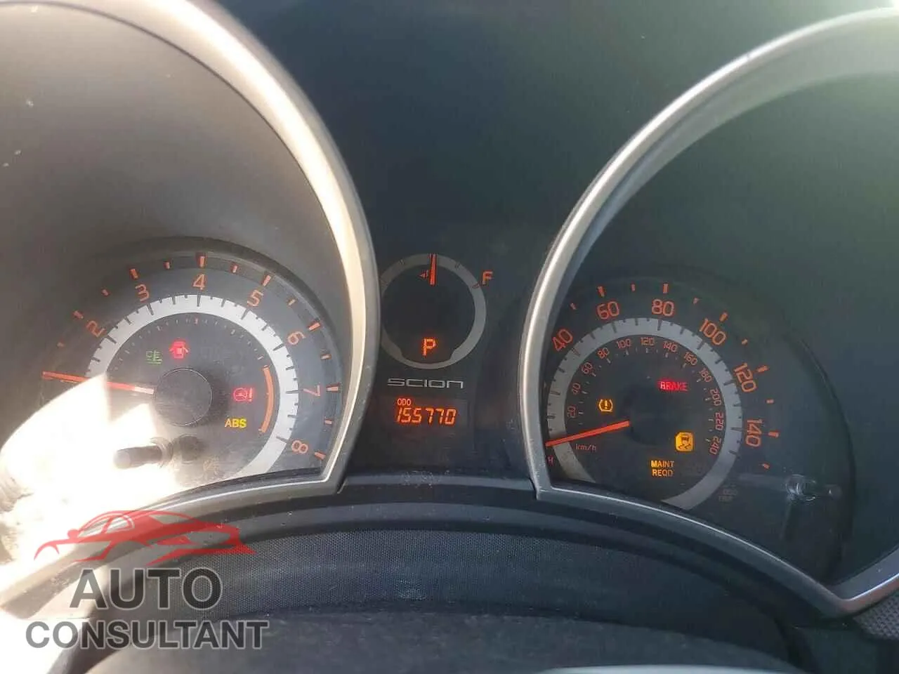 2014 TOYOTA SCION Damaged VIN JTKJF5C72E3079713 – trunk area 2014 TOYOTA SCION Damaged VIN JTKJF5C72E3079713 – trunk area