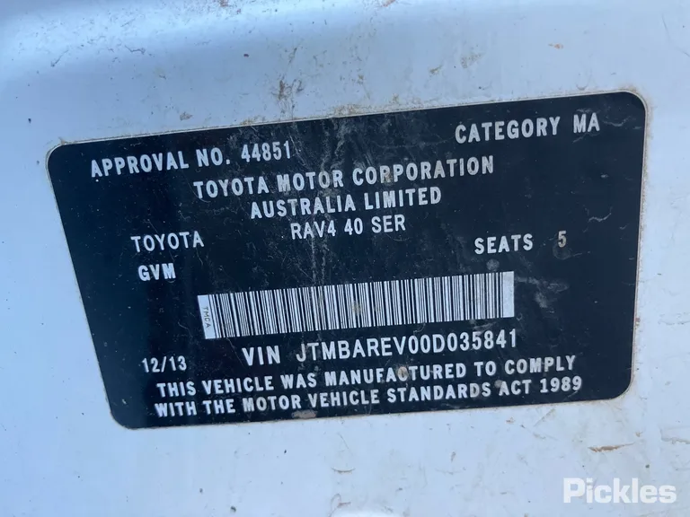 2013 Toyota RAV4 Used VIN JTMBAREV00D035841 – photo 28 2013 Toyota RAV4 Used VIN JTMBAREV00D035841 – photo 28