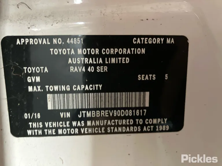 2016 Toyota RAV4 Damaged VIN JTMBBREV90D081617 – photo 11