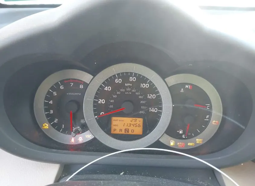 2006 TOYOTA RAV4 Used VIN JTMBK33V166006519 – odometer reading