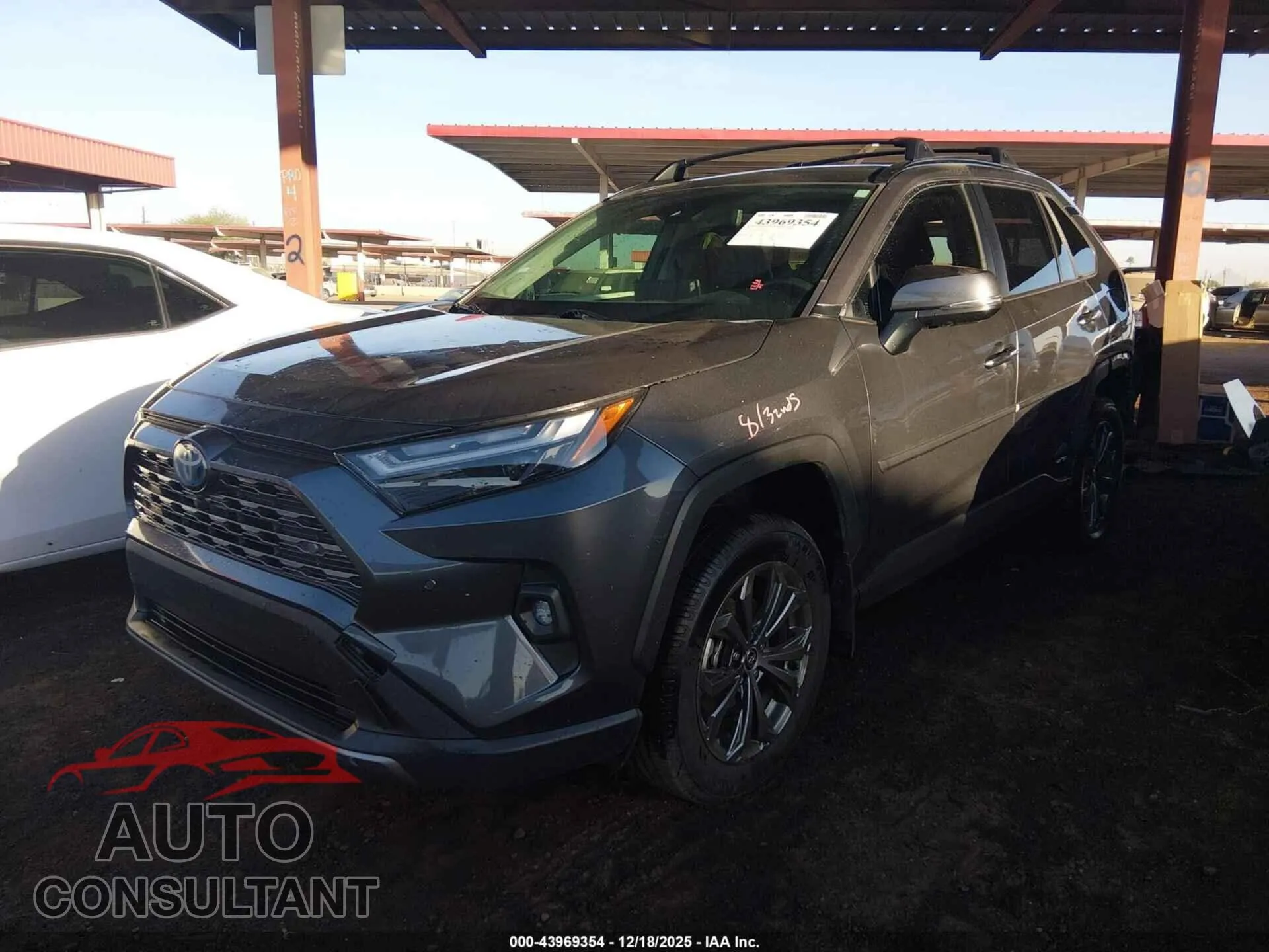 2022 TOYOTA RAV4 HYBRID Damaged VIN JTMD6RFV0ND064093 – rear exterior