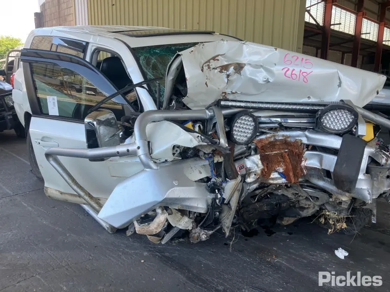 2014 Toyota Landcruiser Damaged VIN JTMHV05J404153494 – engine bay