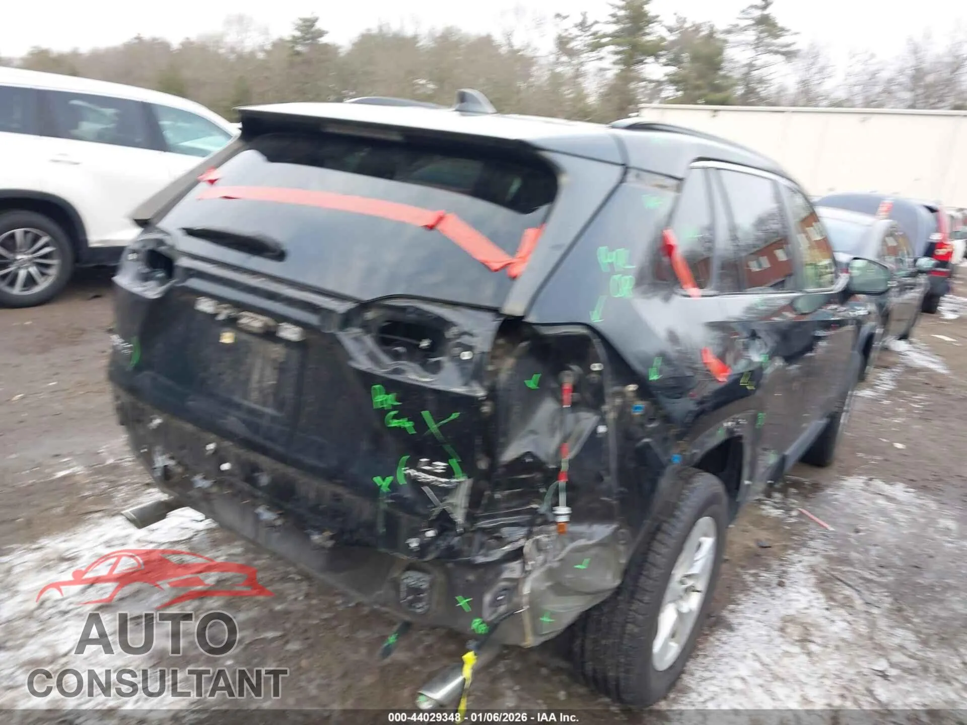2019 TOYOTA RAV4 HYBRID Damaged VIN JTMMWRFV0KD013334 – dashboard