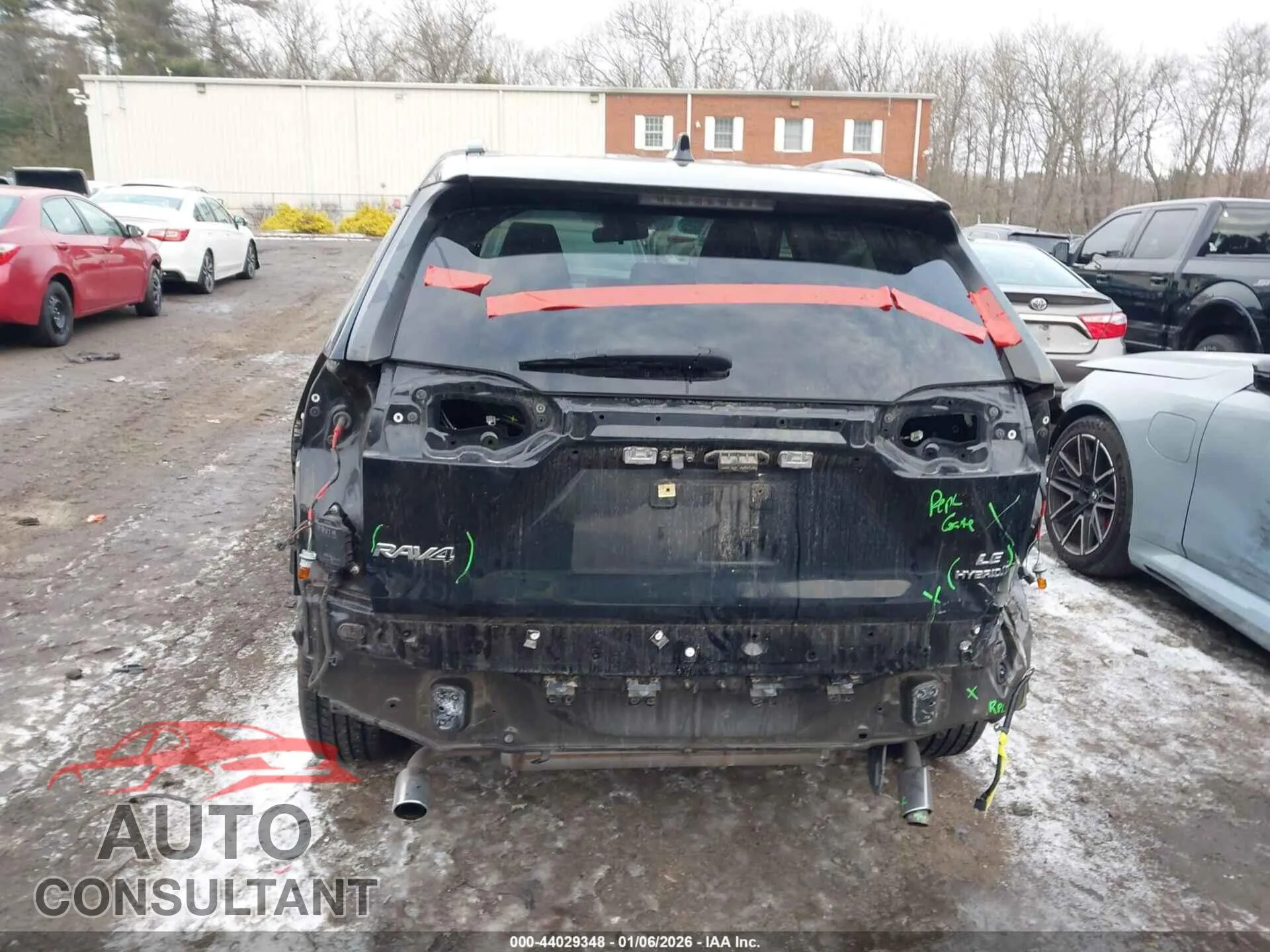 2019 TOYOTA RAV4 HYBRID Damaged VIN JTMMWRFV0KD013334 – photo 17