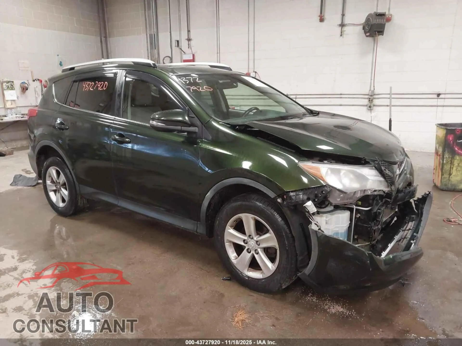2013 TOYOTA RAV4 VIN JTMRFREV5DD004364
