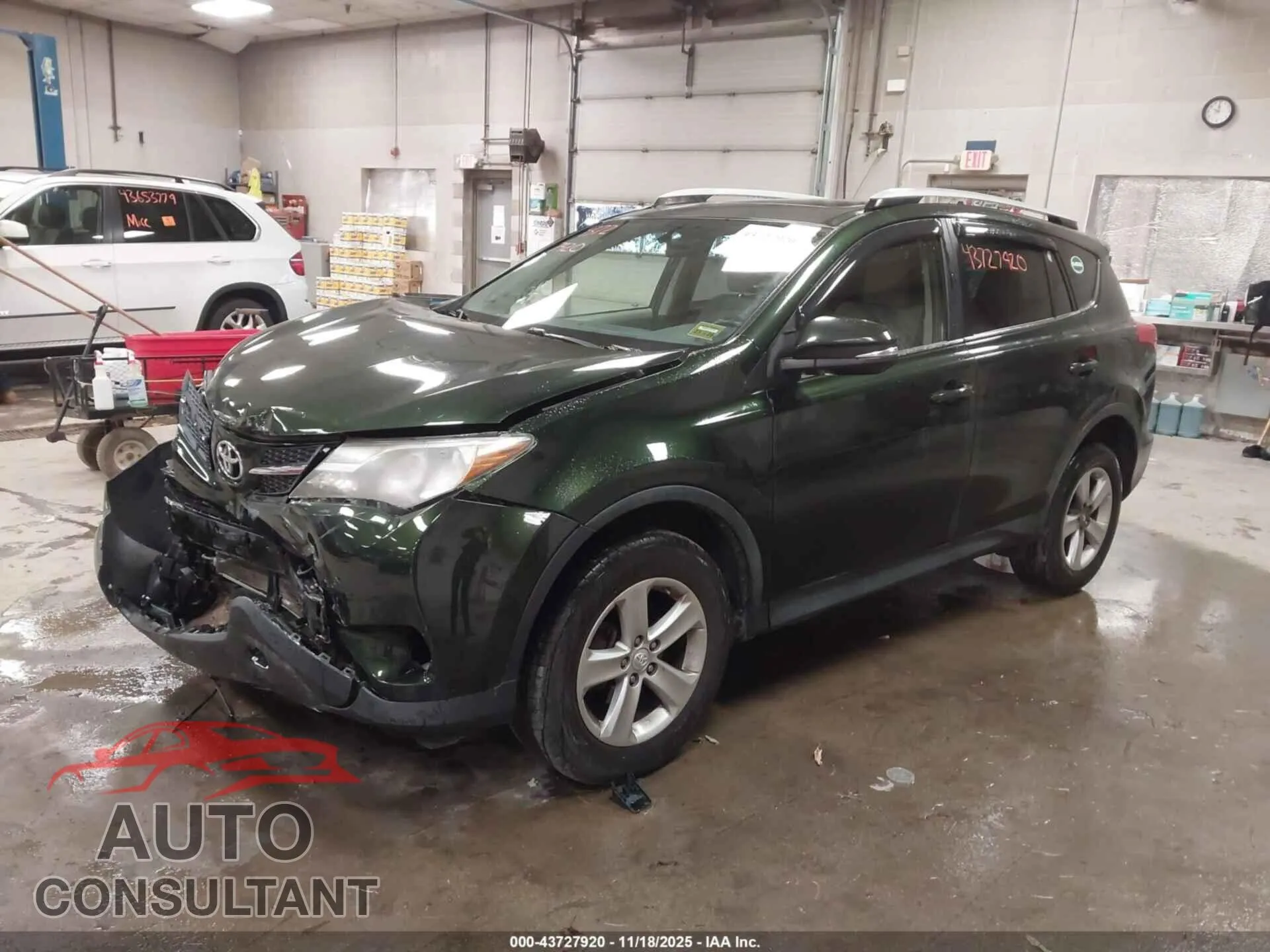 2013 TOYOTA RAV4 Damaged VIN JTMRFREV5DD004364 – rear exterior