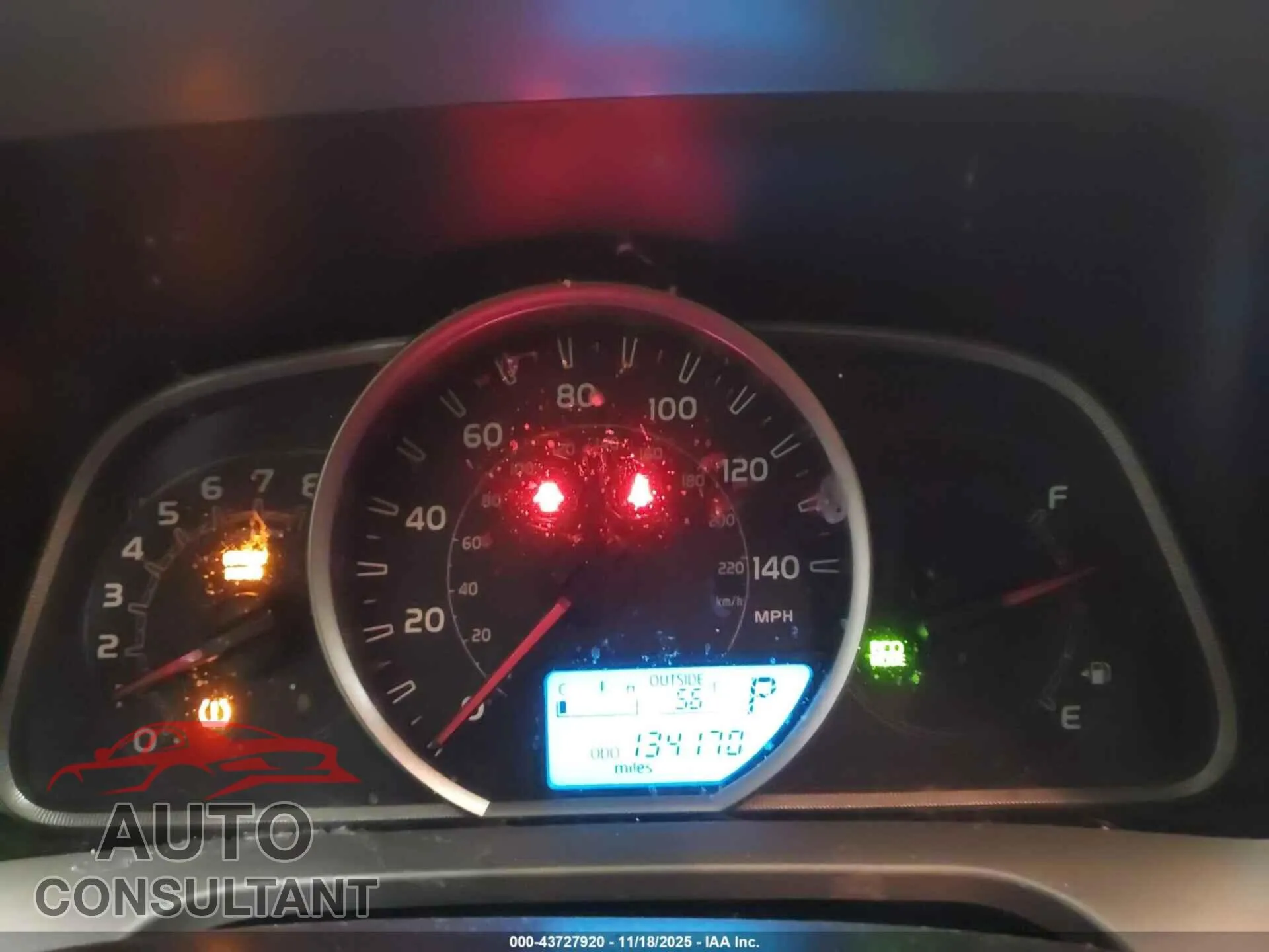 2013 TOYOTA RAV4 Damaged VIN JTMRFREV5DD004364 – exterior detail