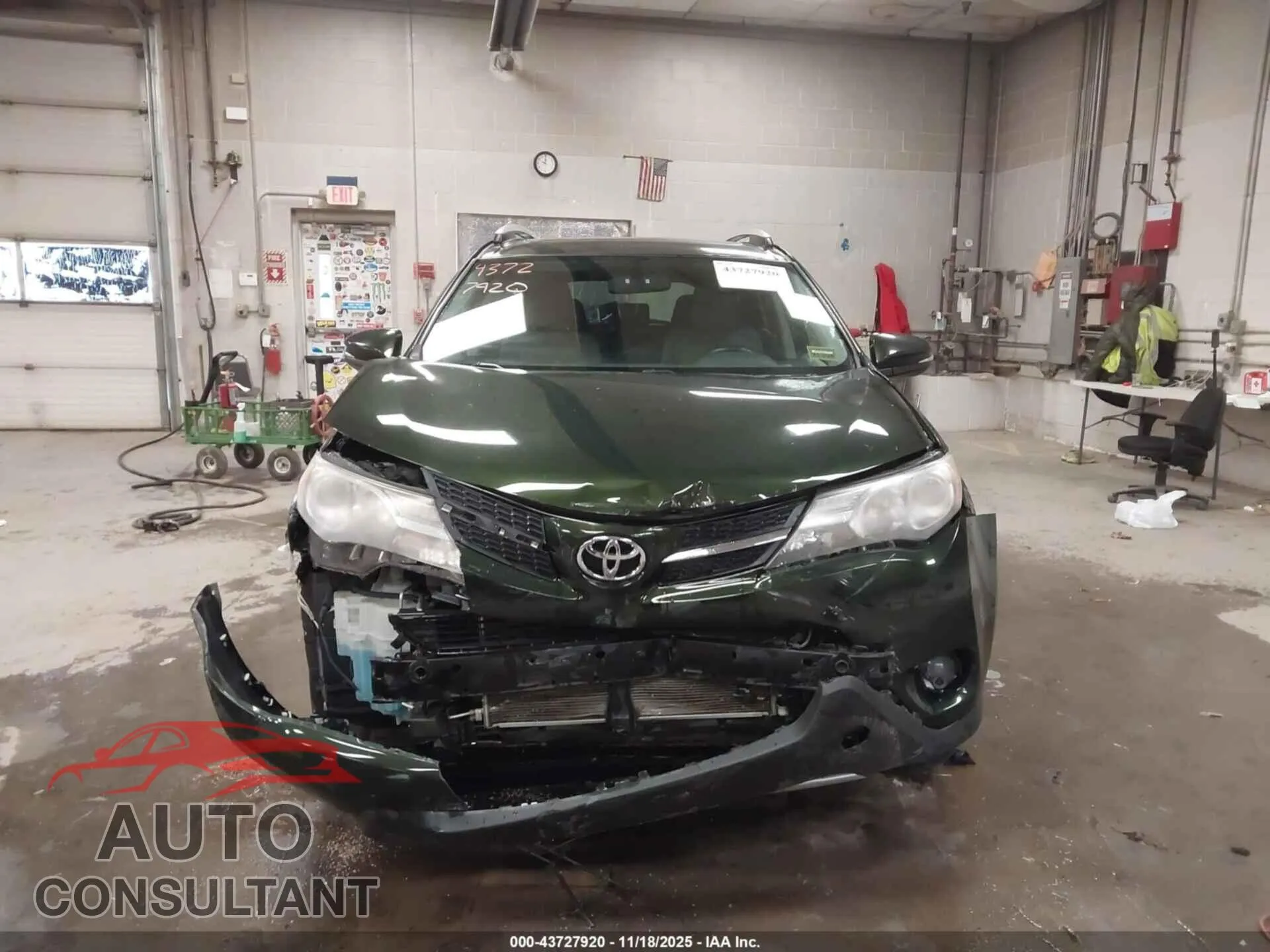 2013 TOYOTA RAV4 Damaged VIN JTMRFREV5DD004364 – photo 12