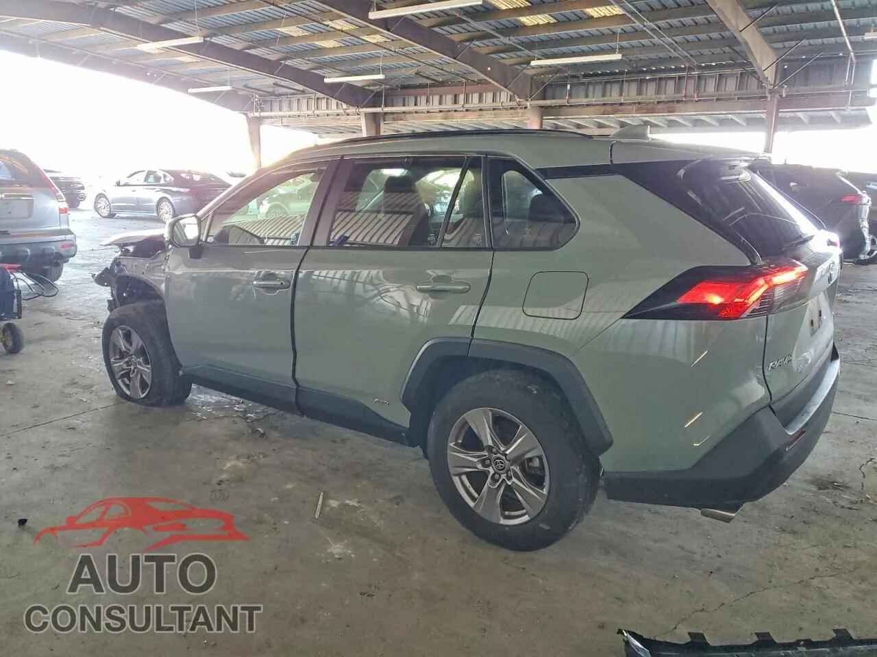2023 TOYOTA RAV4 Damaged VIN JTMRWRFV2PD201253 – rear exterior