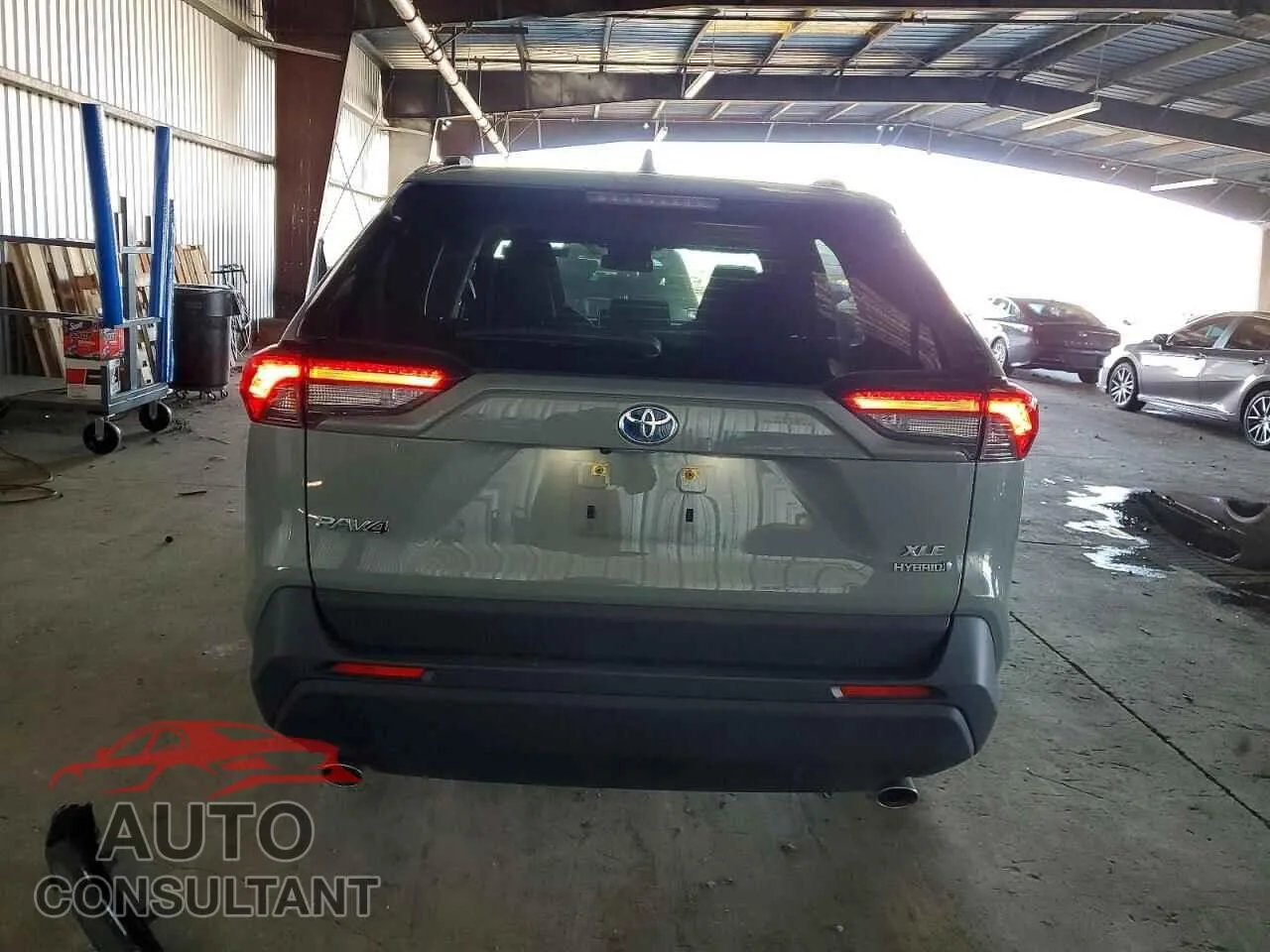 2023 TOYOTA RAV4 Damaged VIN JTMRWRFV2PD201253 – engine bay