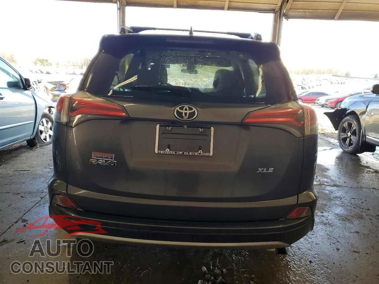 2017 TOYOTA RAV4 Damaged VIN JTMWFREV5HJ113904 – engine bay