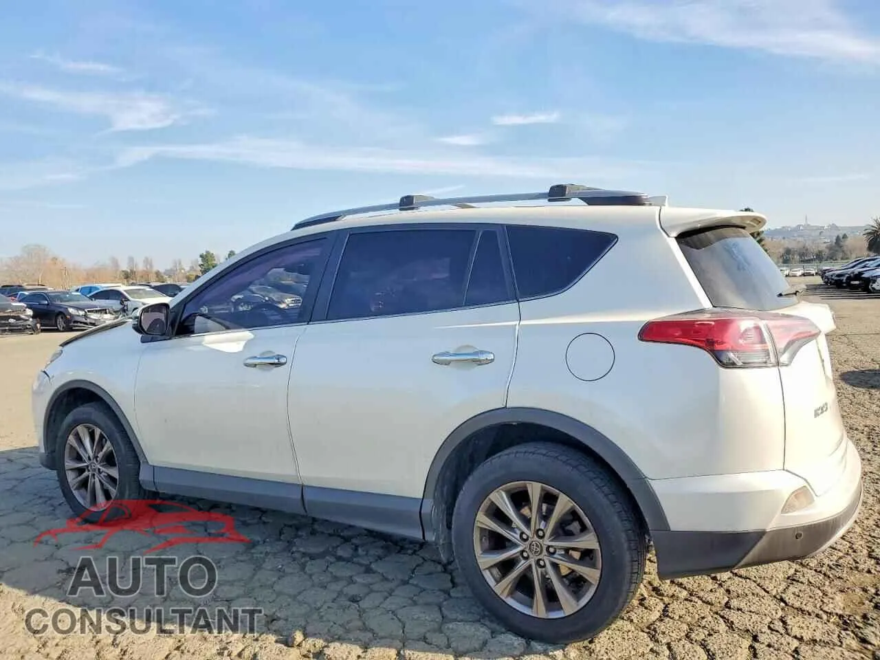 2017 TOYOTA RAV4 Damaged VIN JTMYFREV8HJ142029 – rear exterior