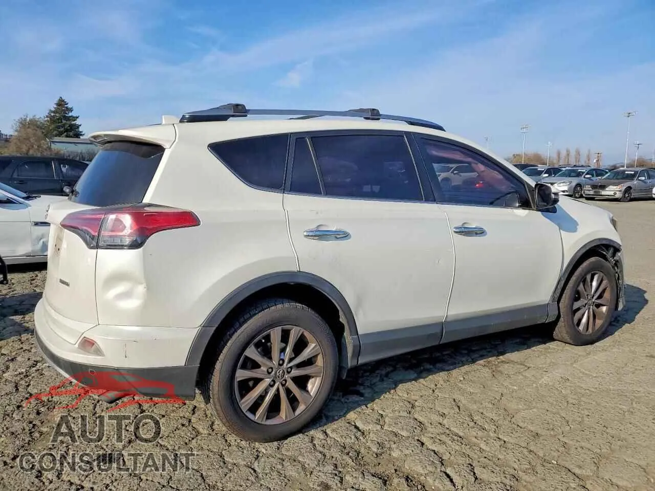 2017 TOYOTA RAV4 Damaged VIN JTMYFREV8HJ142029 – side profile
