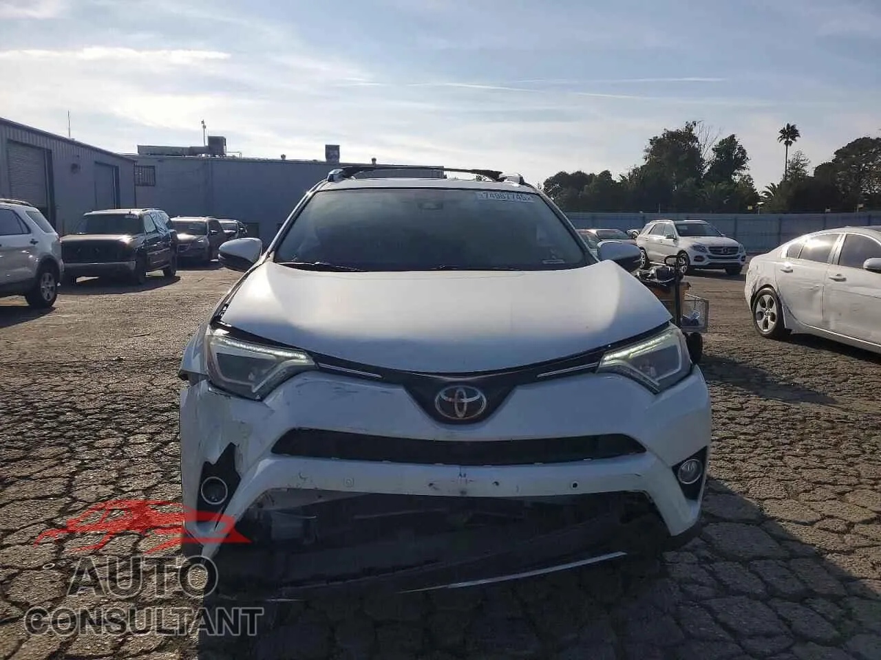 2017 TOYOTA RAV4 Damaged VIN JTMYFREV8HJ142029 – interior seats