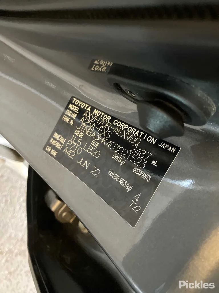 2022 Toyota Camry Used VIN JTNBA3HK403021523 – rear exterior
