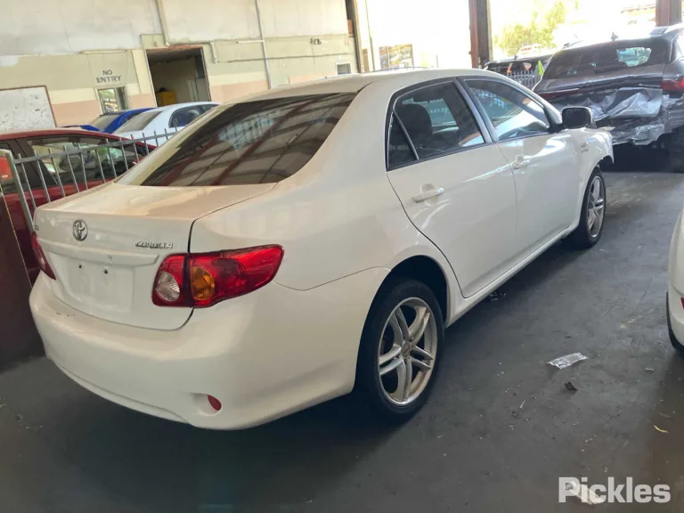 2008 Toyota Corolla Damaged VIN JTNBU52E20J026057 – odometer reading
