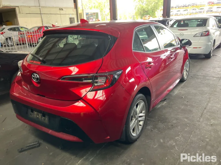 2022 Toyota Corolla Damaged VIN JTNK43BEX03161862 – undercarriage