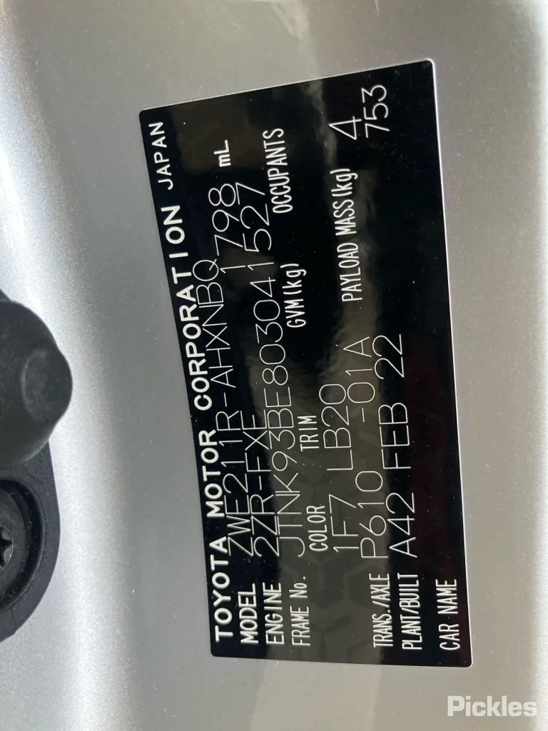 2022 Toyota Corolla Damaged VIN JTNK93BE803041527 – photo 17 2022 Toyota Corolla Damaged VIN JTNK93BE803041527 – photo 17