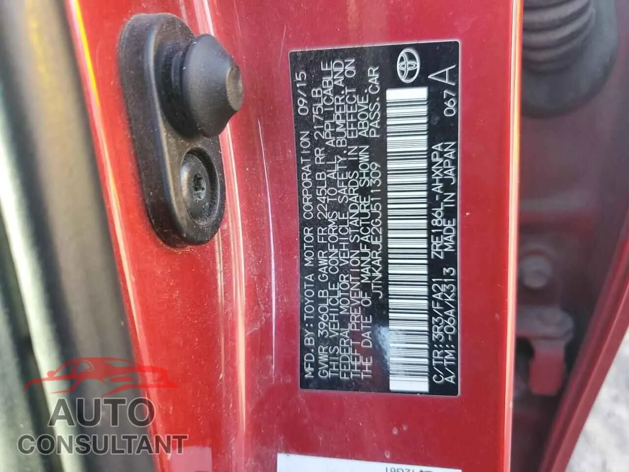 2016 TOYOTA SCION Used VIN JTNKARJE2GJ511309 – photo 13