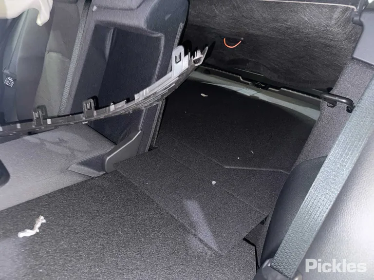 2025 Toyota Corolla Used VIN JTNKE3BE203549102 – trunk area