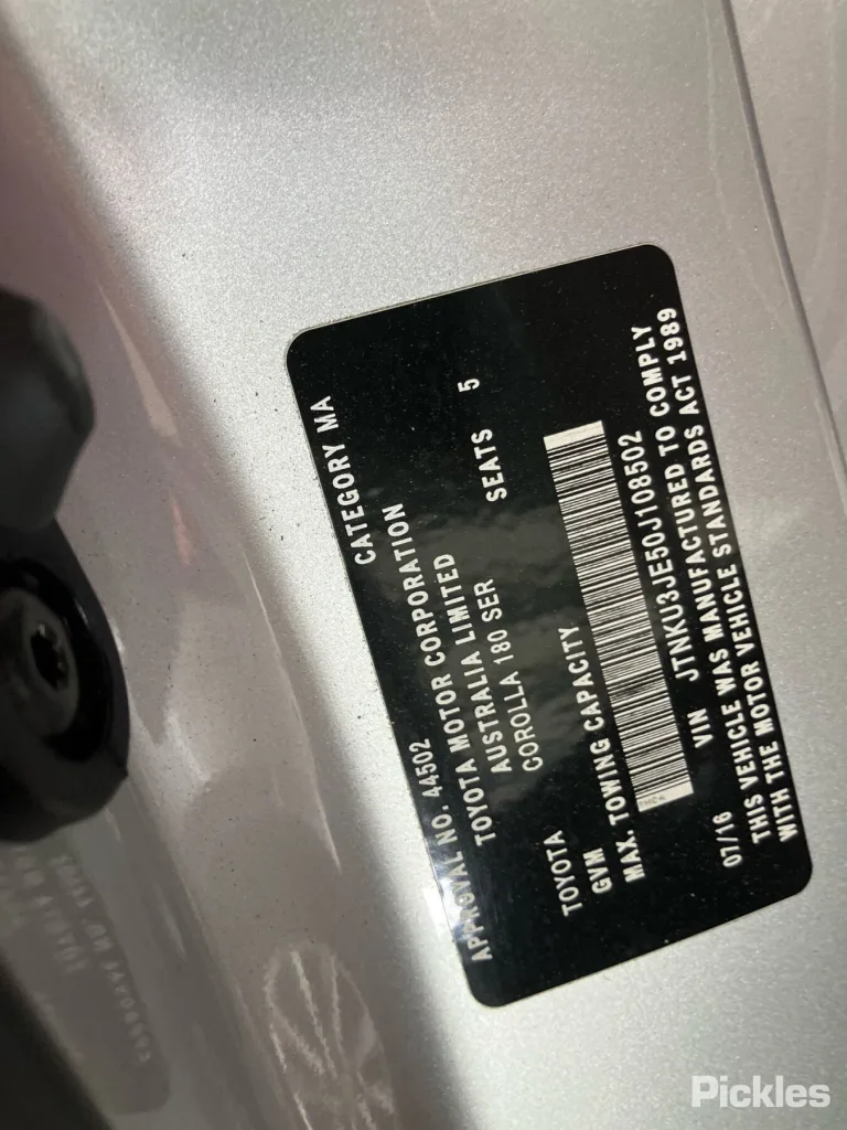 2016 Toyota Corolla Damaged VIN JTNKU3JE50J108502 – photo 26