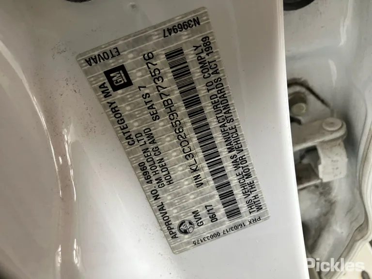 2017 Holden Captiva Used VIN KL3CD2659HB773576 – engine bay