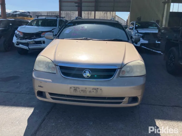 2007 Holden Viva Damaged VIN KL3NA35BJ7K576119 – trunk area